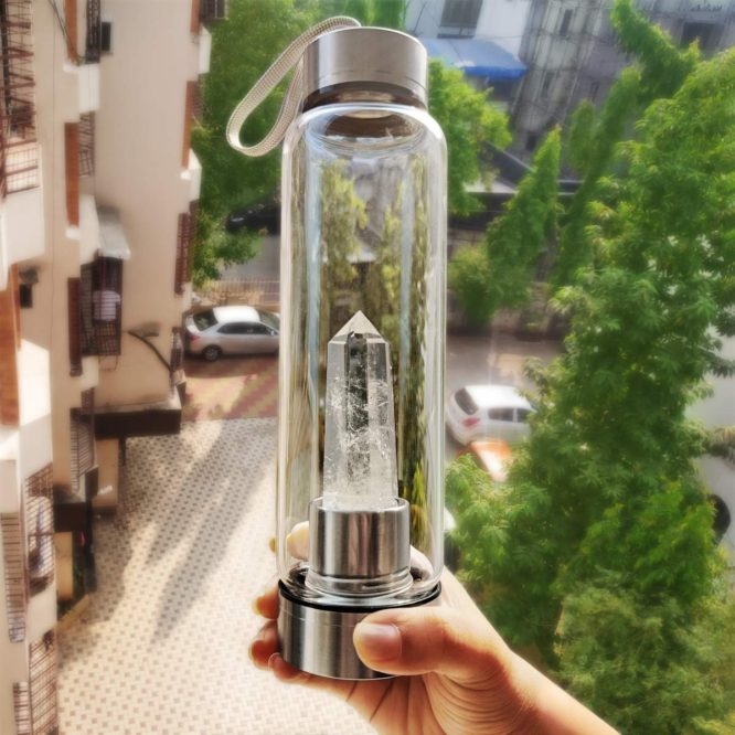 Clear Quartz Bottle