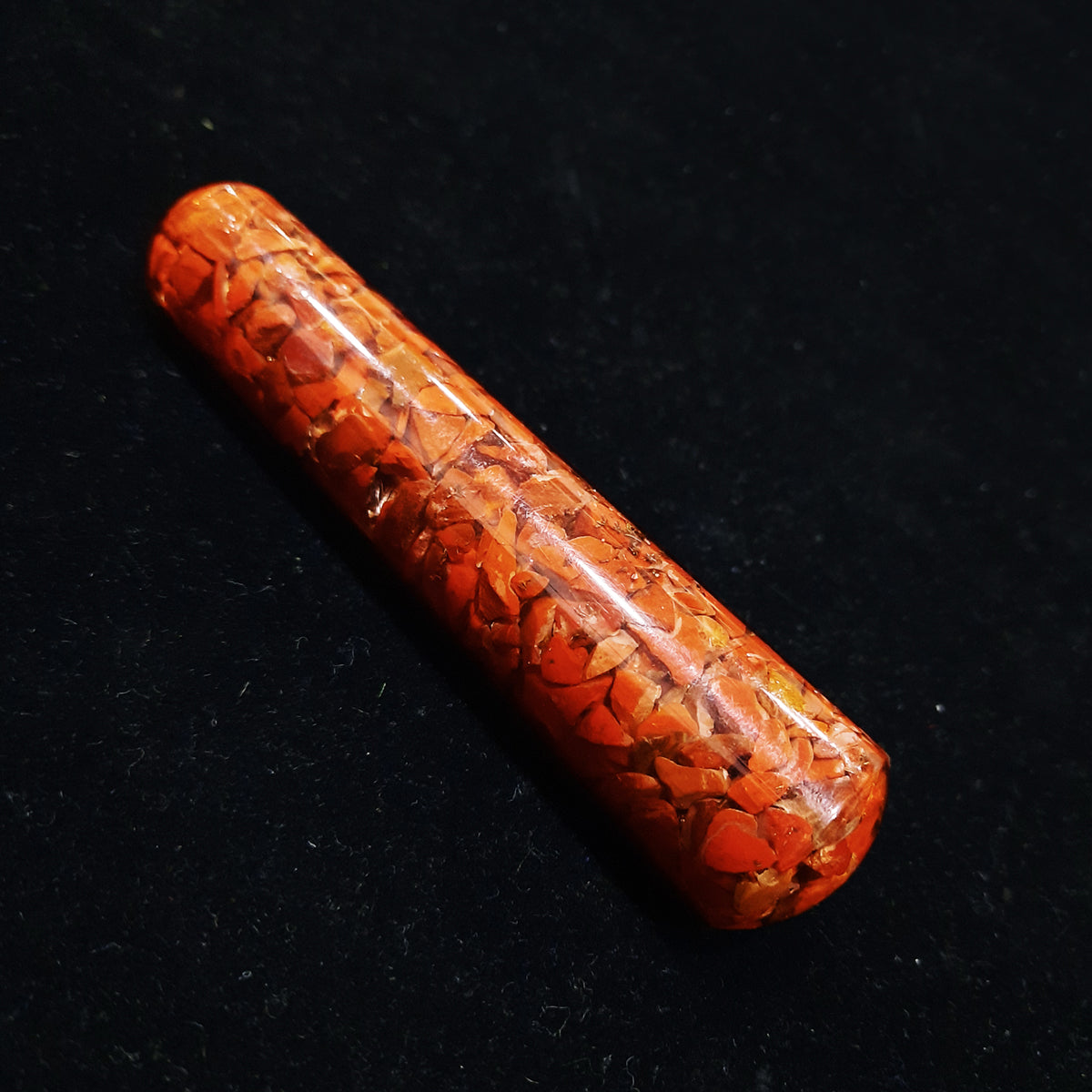 Red Jasper Orgone Wand