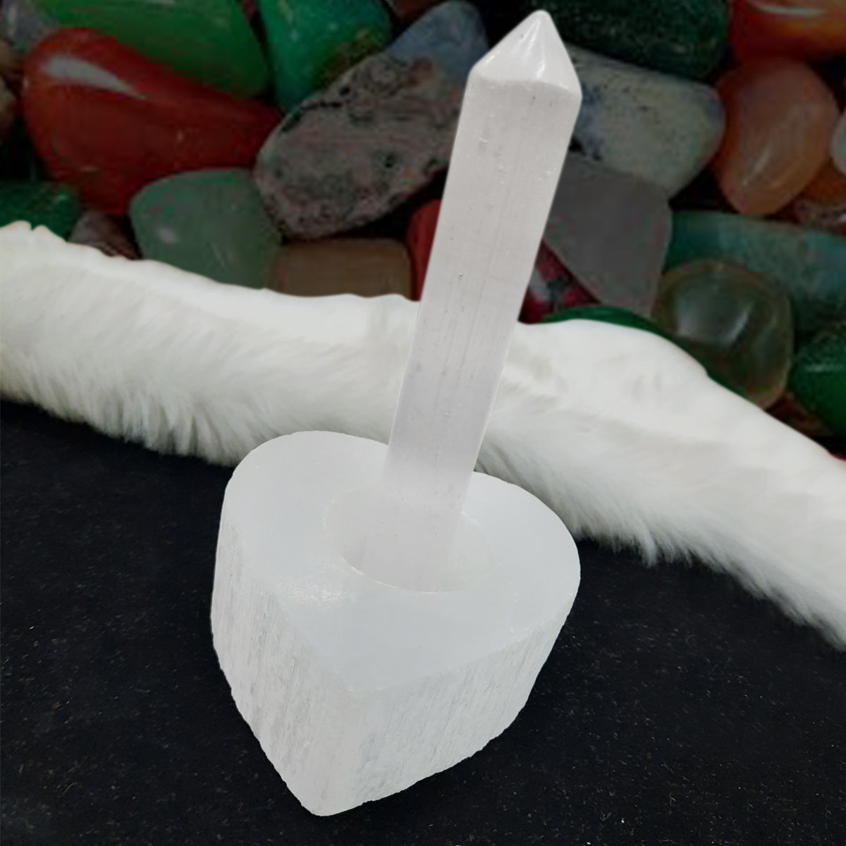 Selenite Wand