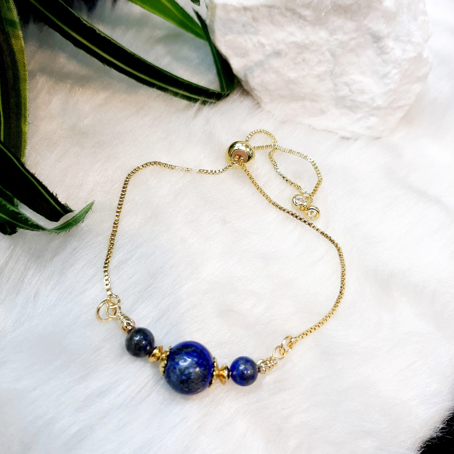 Lapis Lazuli Beads Rakhi