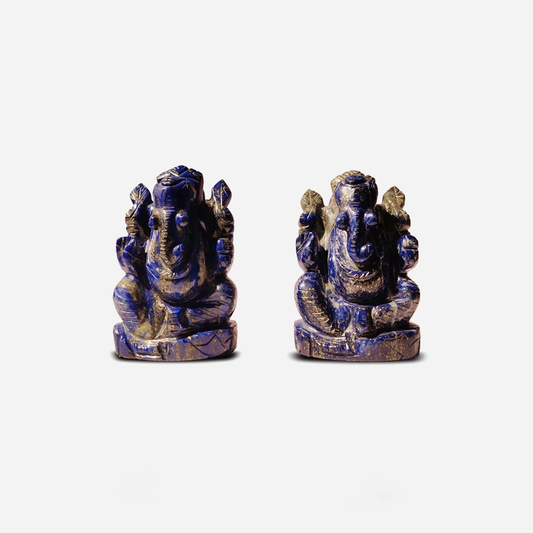 Lapis Lazuli Ganesha Idol