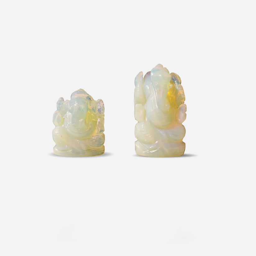 Opalite Ganesha Idol