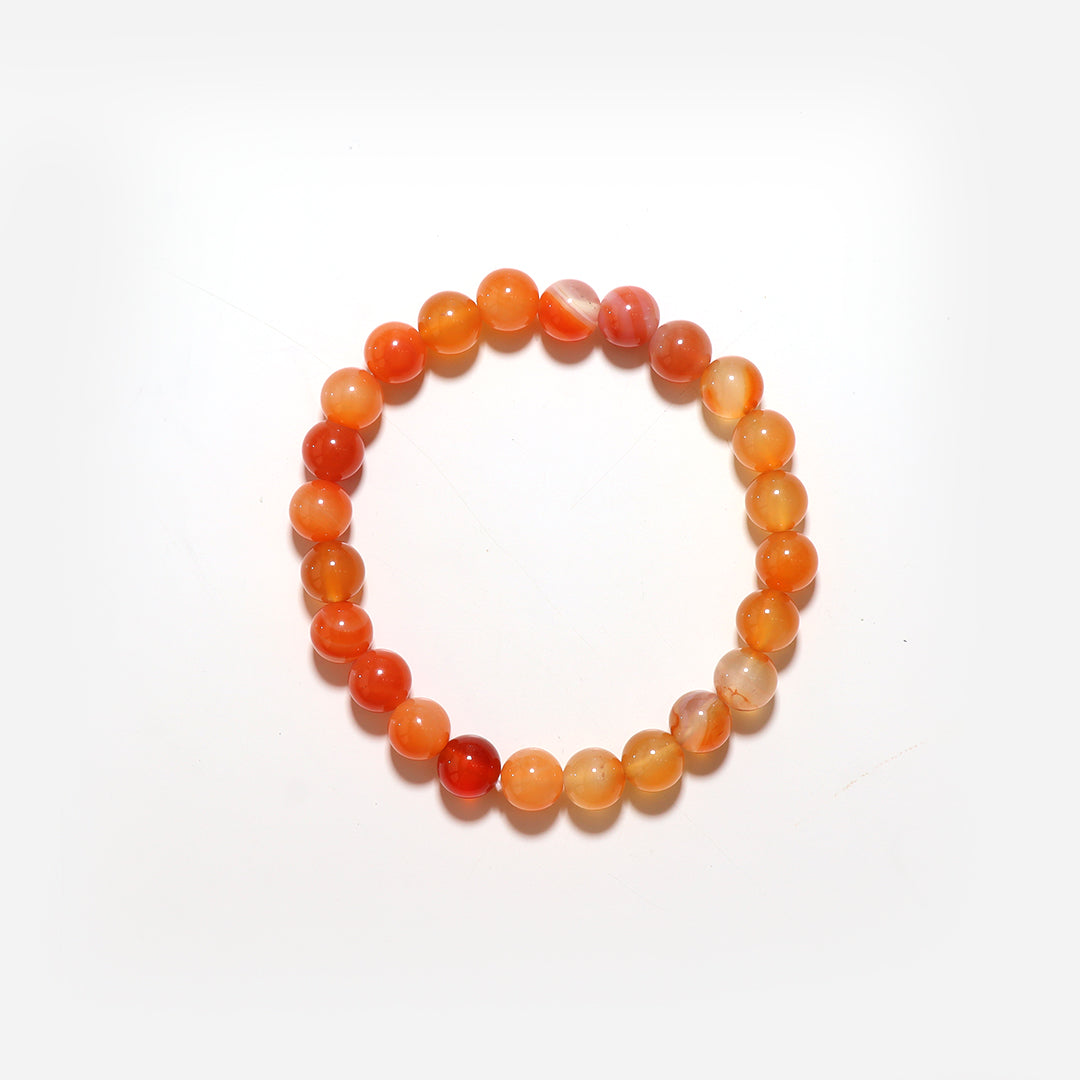 Red Carnelian Bracelet (6, 8 MM)