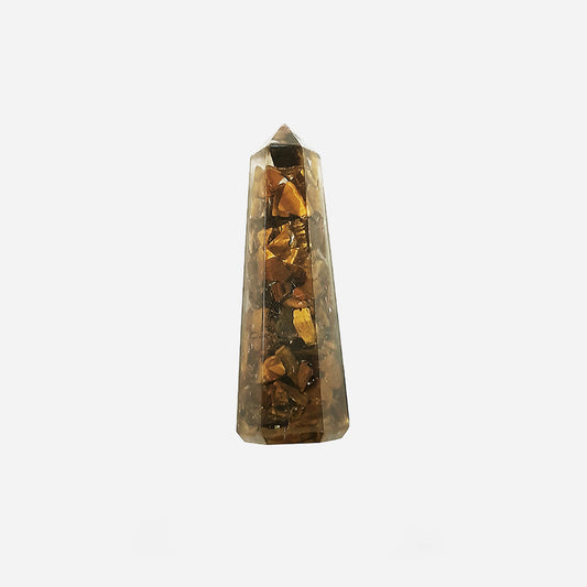 Tiger Eye Orgone Wand