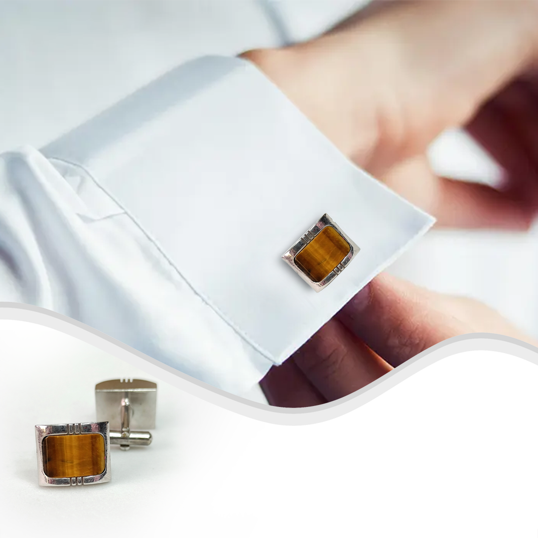 Tiger's Eye Cufflinks-03