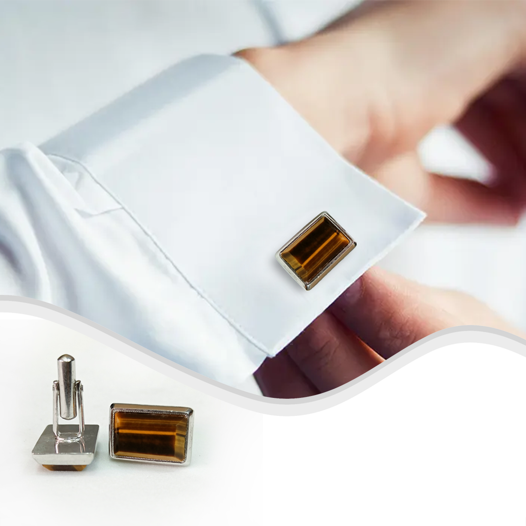 Tiger's Eye Cufflinks-02