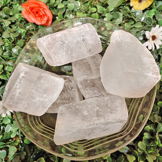 White Calcite Blocks