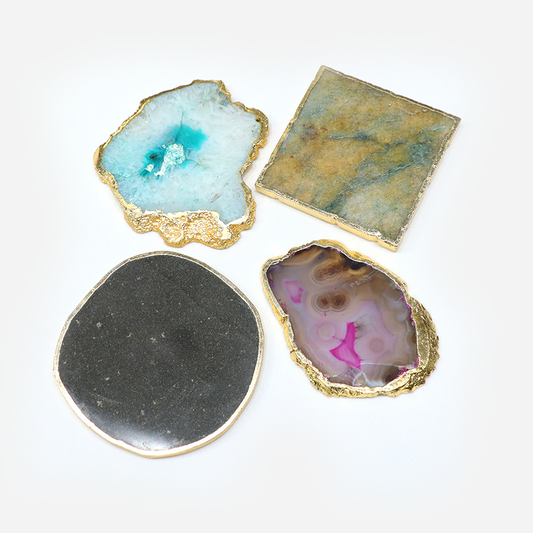 Natural Agate Coasters