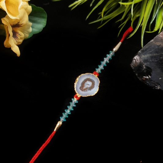 Blue Agate Rakhi