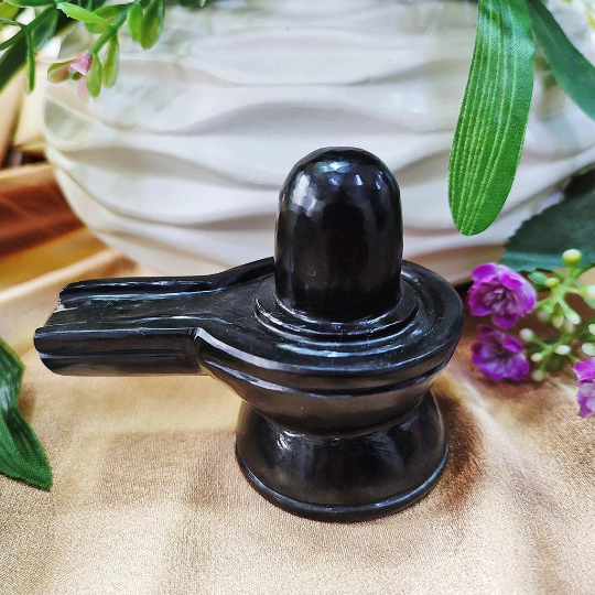 Black Agate Shivling