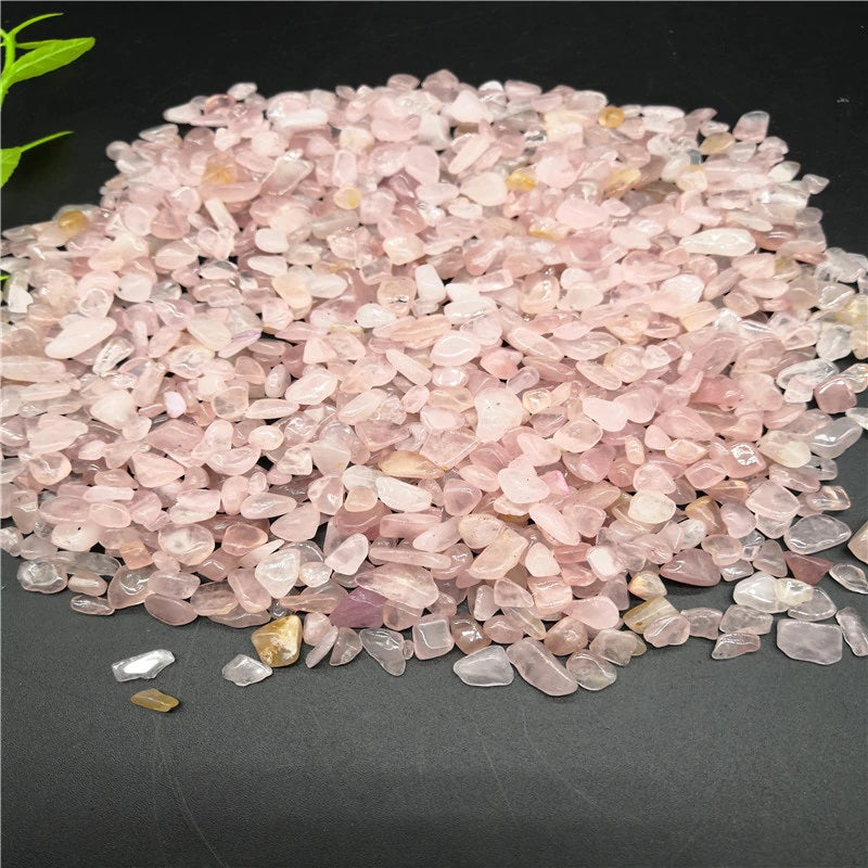 Rose Quartz Chips