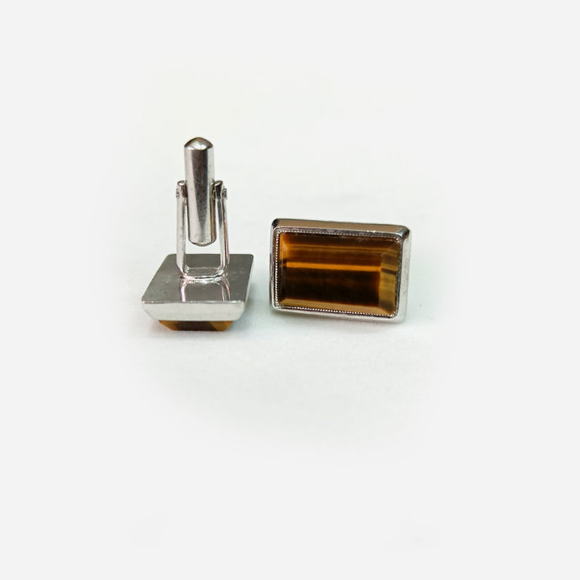 Tiger's Eye Cufflinks-02