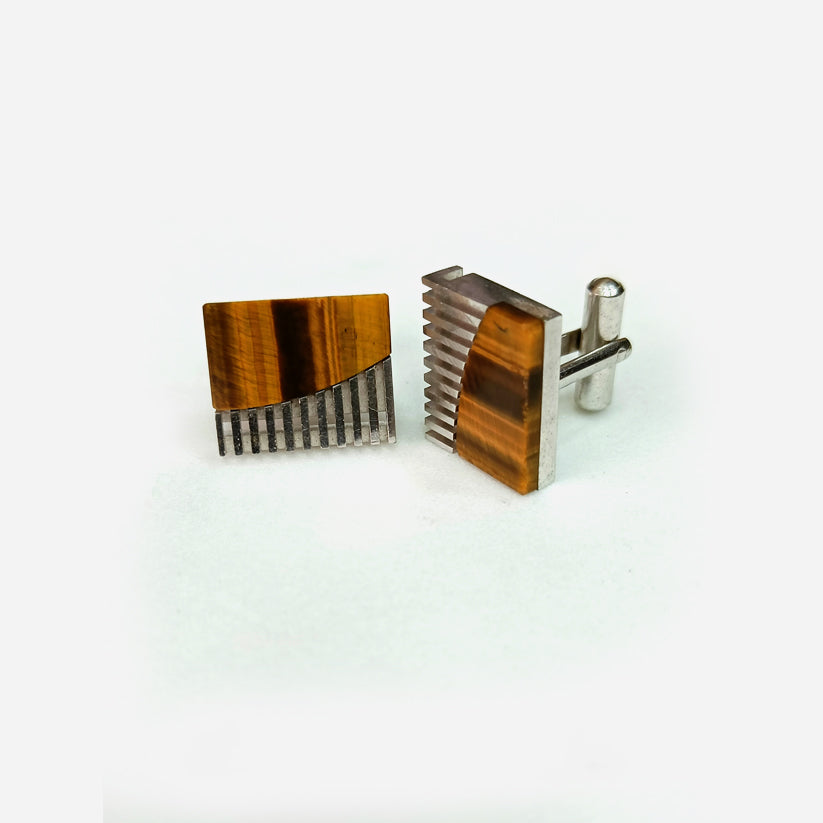 Tiger's Eye Cufflinks-05